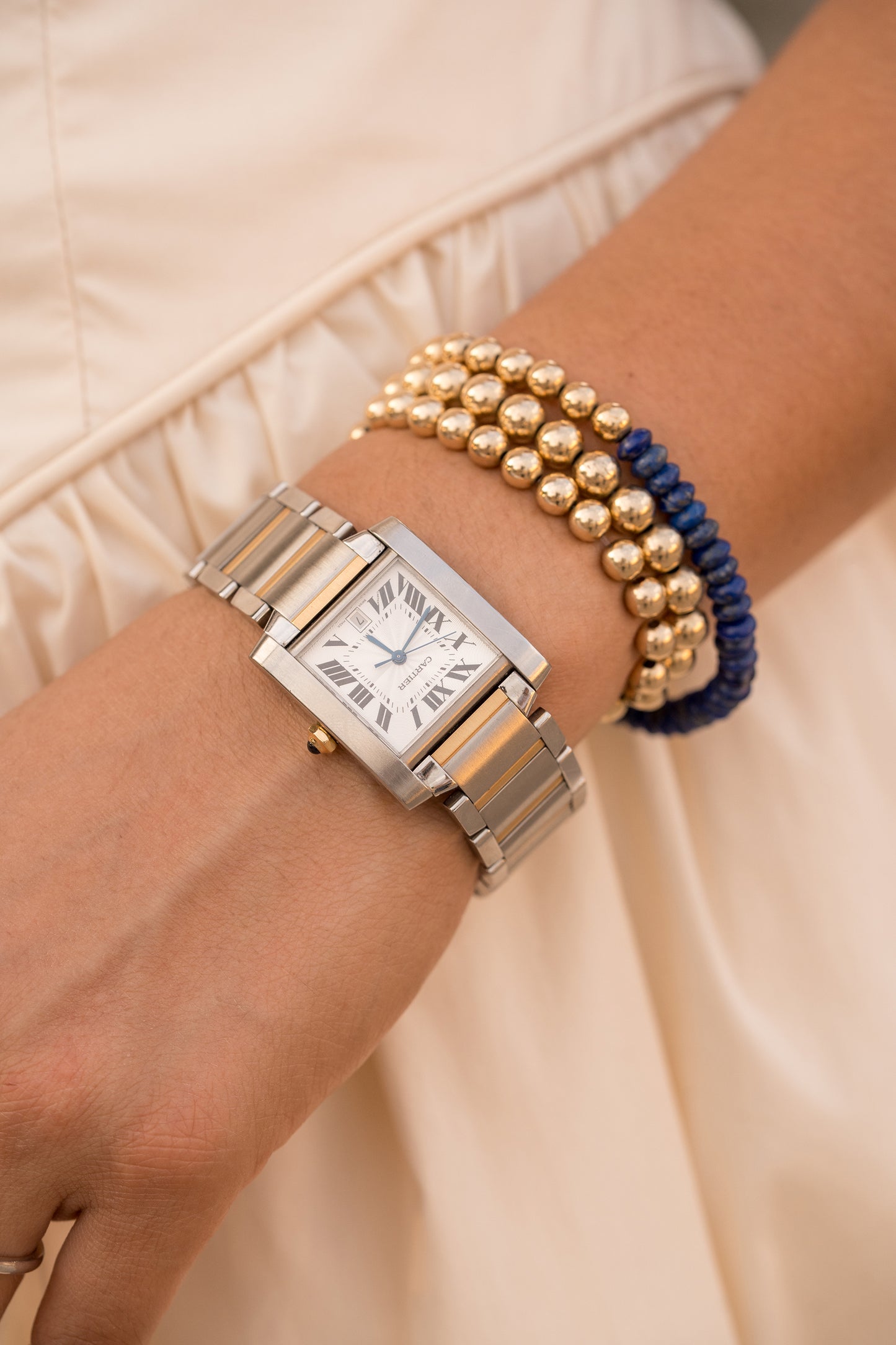 Lapislazuli & Gold Beads